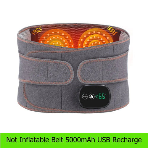Purely You™ Heat Therapy Lumbar Brace Support Massager Waist Massager Back Belt