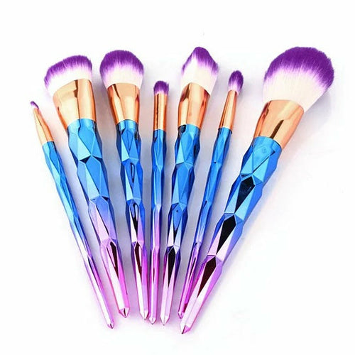 Purely You™ Unicorn Exotic Beauty Enhancer Cosmetic Brush Set Of 7