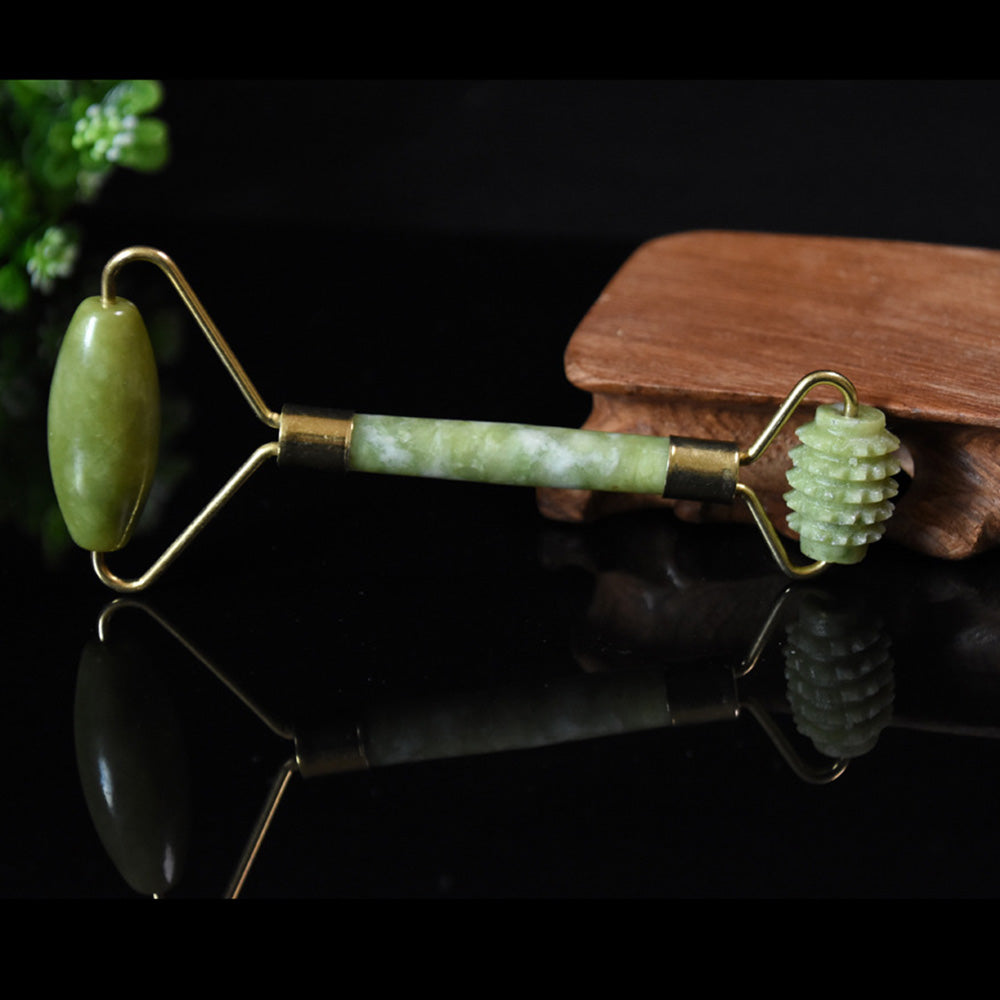 Purely You™ Jade Beauty Roller and Gua Sha Massager Tool