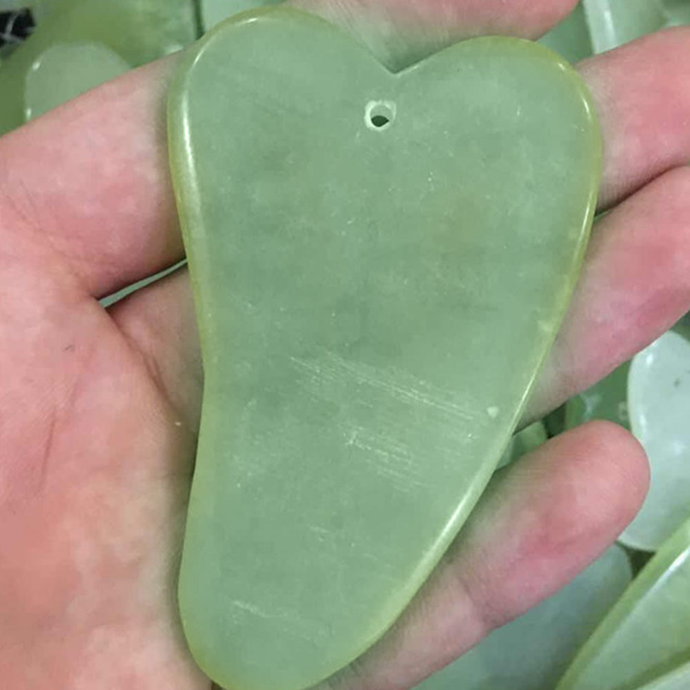 Purely You™ Jade Beauty Roller and Gua Sha Massager Tool