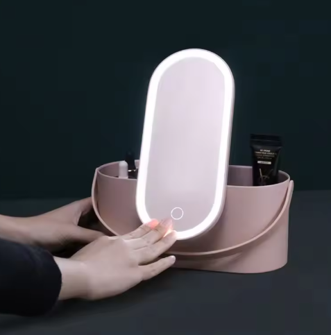 Purely You™ LED Light Storage Box Beauty And Makeup Mirror