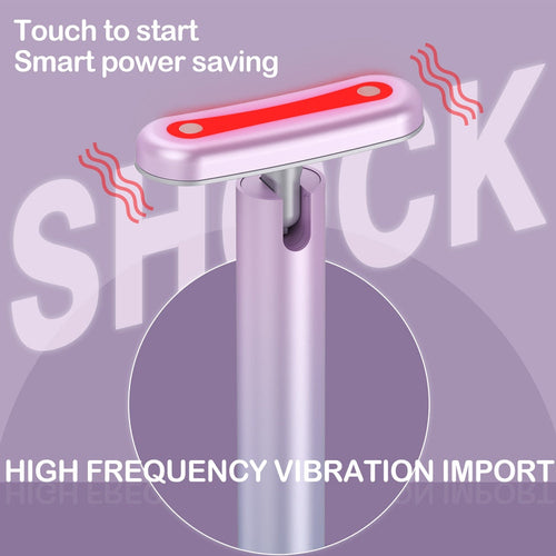 Purely You™ 4 in 1 Facial Skincare Tool Red Light For Face Neck EMS Microcurrent