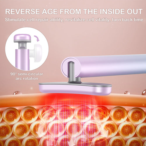 Purely You™ 4 in 1 Facial Skincare Tool Red Light For Face Neck EMS Microcurrent