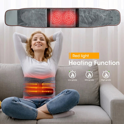 Purely You™ Heat Therapy Lumbar Brace Support Massager Waist Massager Back Belt