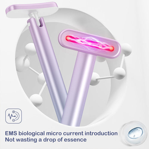 Purely You™ 4 in 1 Facial Skincare Tool Red Light For Face Neck EMS Microcurrent