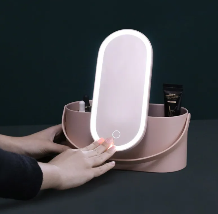 Purely You™ LED Light Storage Box Beauty And Makeup Mirror