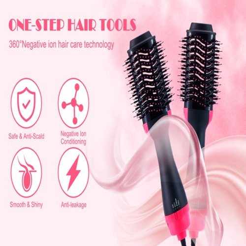 Purely You™ Hair Dryer Hot Air Brush Styler and Volumizer Hair Straightener