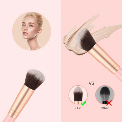 Purely You™ 14pcs Pink Makeup Brushes Kit