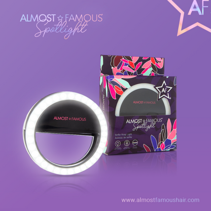 Purely You™ Almost Famous Spotlight Selfie Light – Black