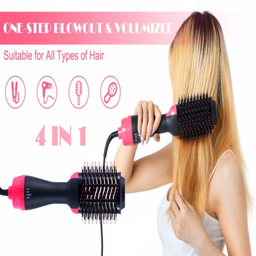 Purely You™ Hair Dryer Hot Air Brush Styler and Volumizer Hair Straightener