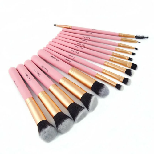 Purely You™ 14pcs Pink Makeup Brushes Kit